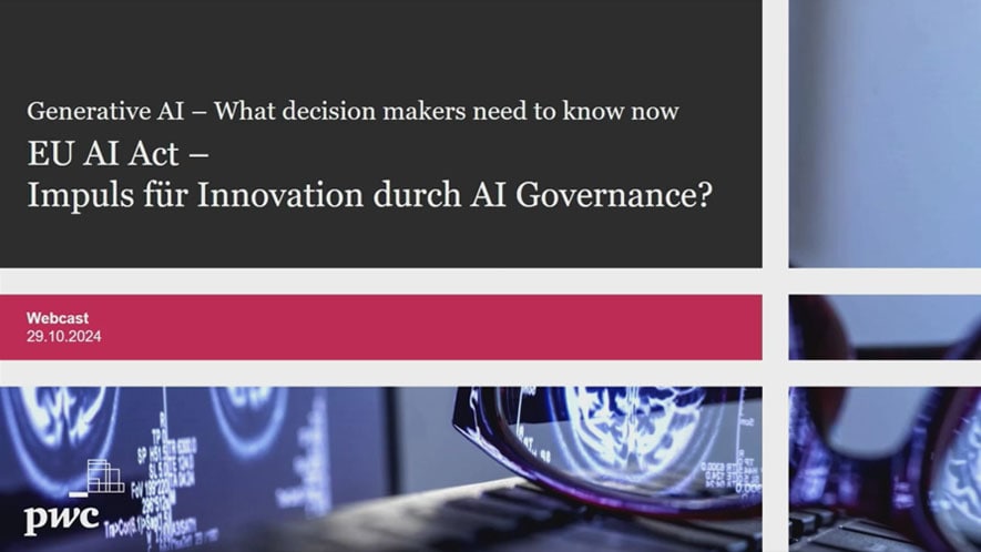 Episode 12: EU AI Act – ​Impuls für Innovation durch AI Governance?