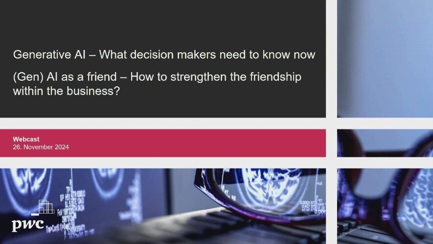Episode 13: (Gen) AI as a friend – How to strengthen the friendship within the business?​