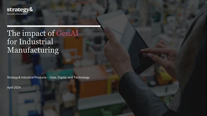 GenAI Industry day: Industrial Manufacturing