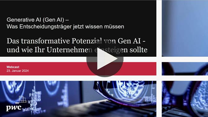 Episode 3: Das transformative Potenzial von GenAI und wie Ihr Unternehmen einsteigen sollte