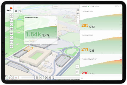 PwC Smart City Platform: Parkraum-Management