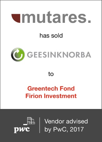 Deal Announcement 09/17: Industrial Products