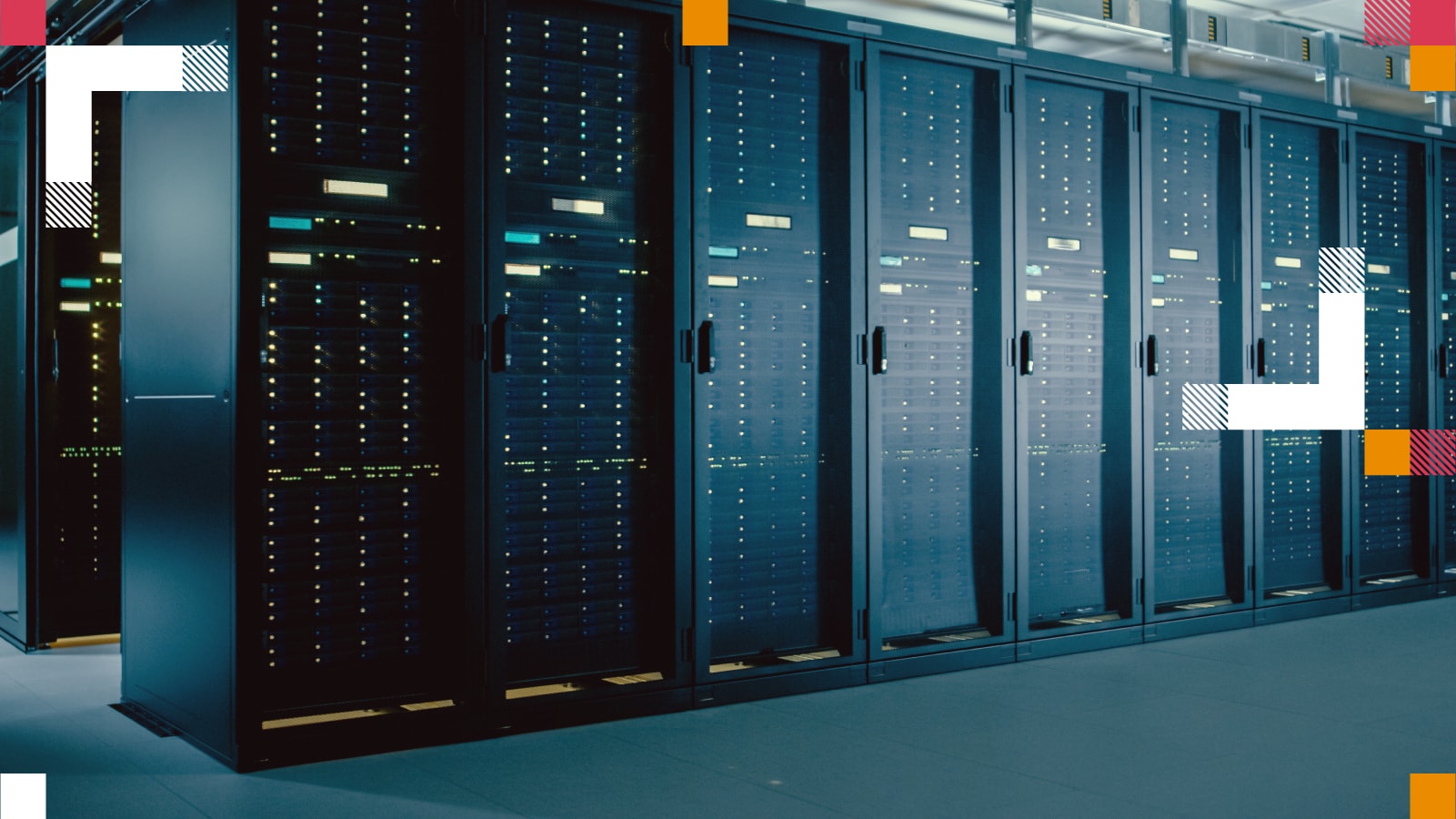Server im Serverraum
