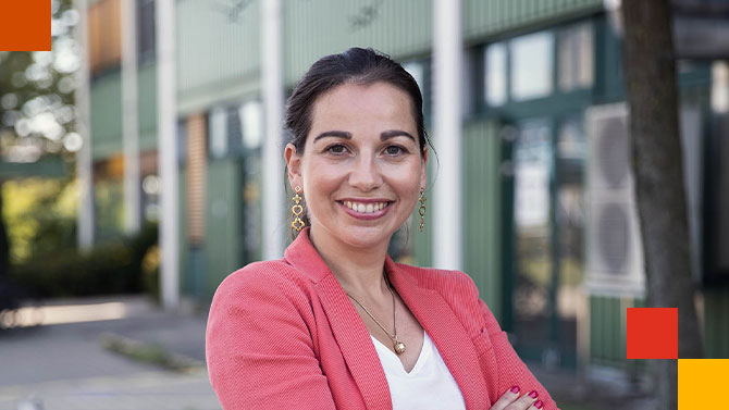 Larissa Merkl ist Sustainability Data Strategy Project Lead Bayer