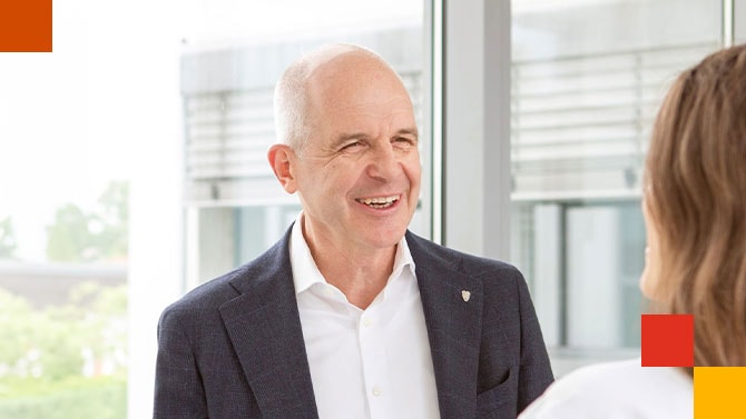 Dr. Markus Horneber ist Vorstandsvorsitzender Agalepsion