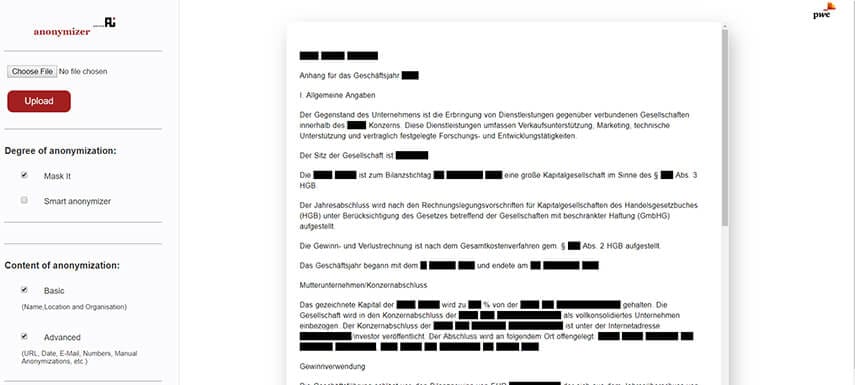 Screenshot Tool Anonymisierung