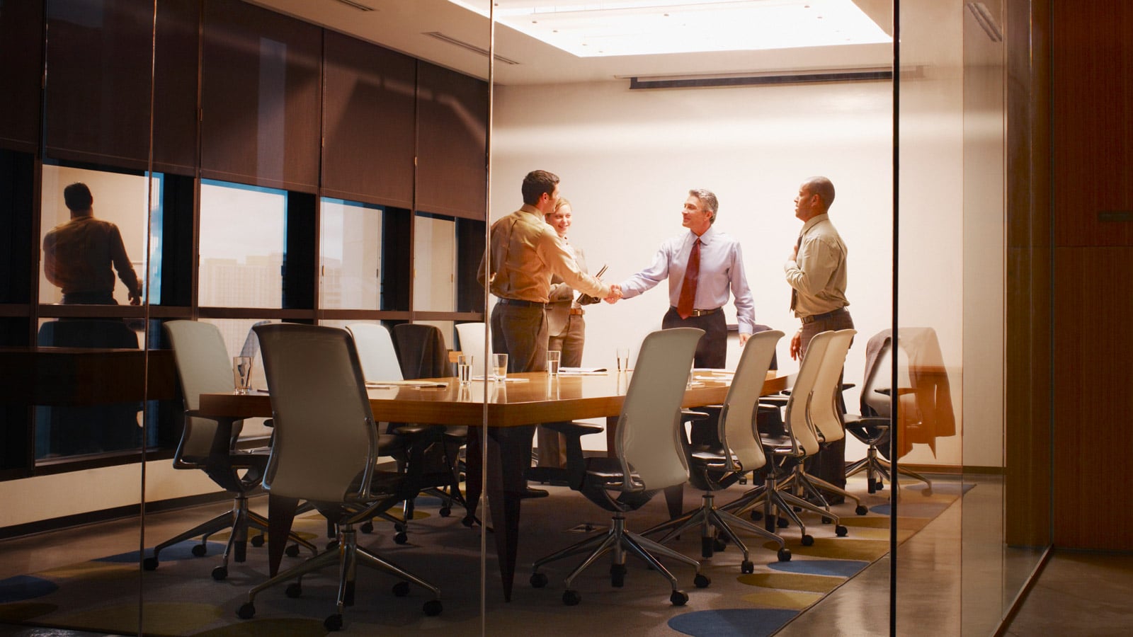 Businessleute im Büro