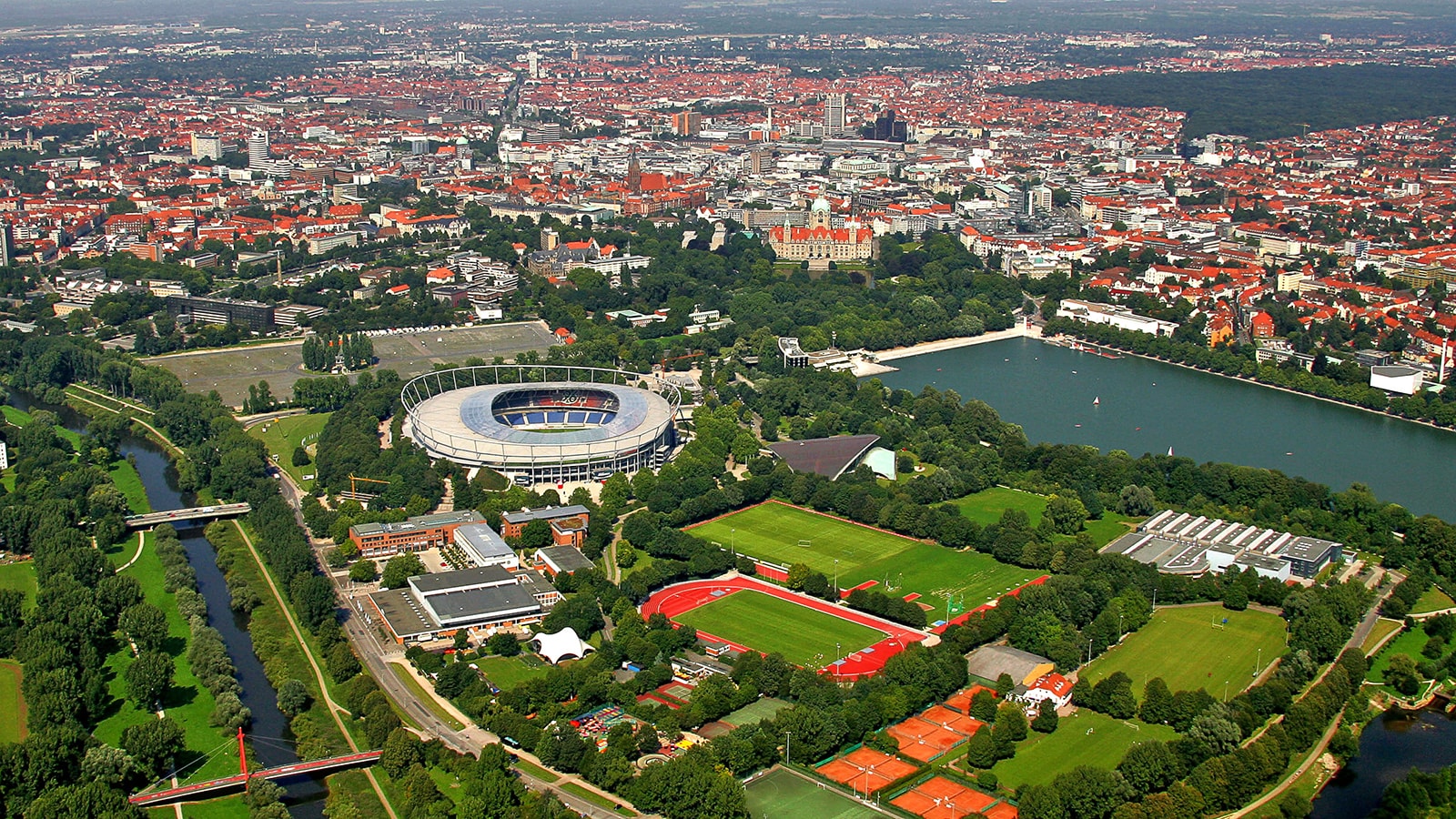 Hannover von oben