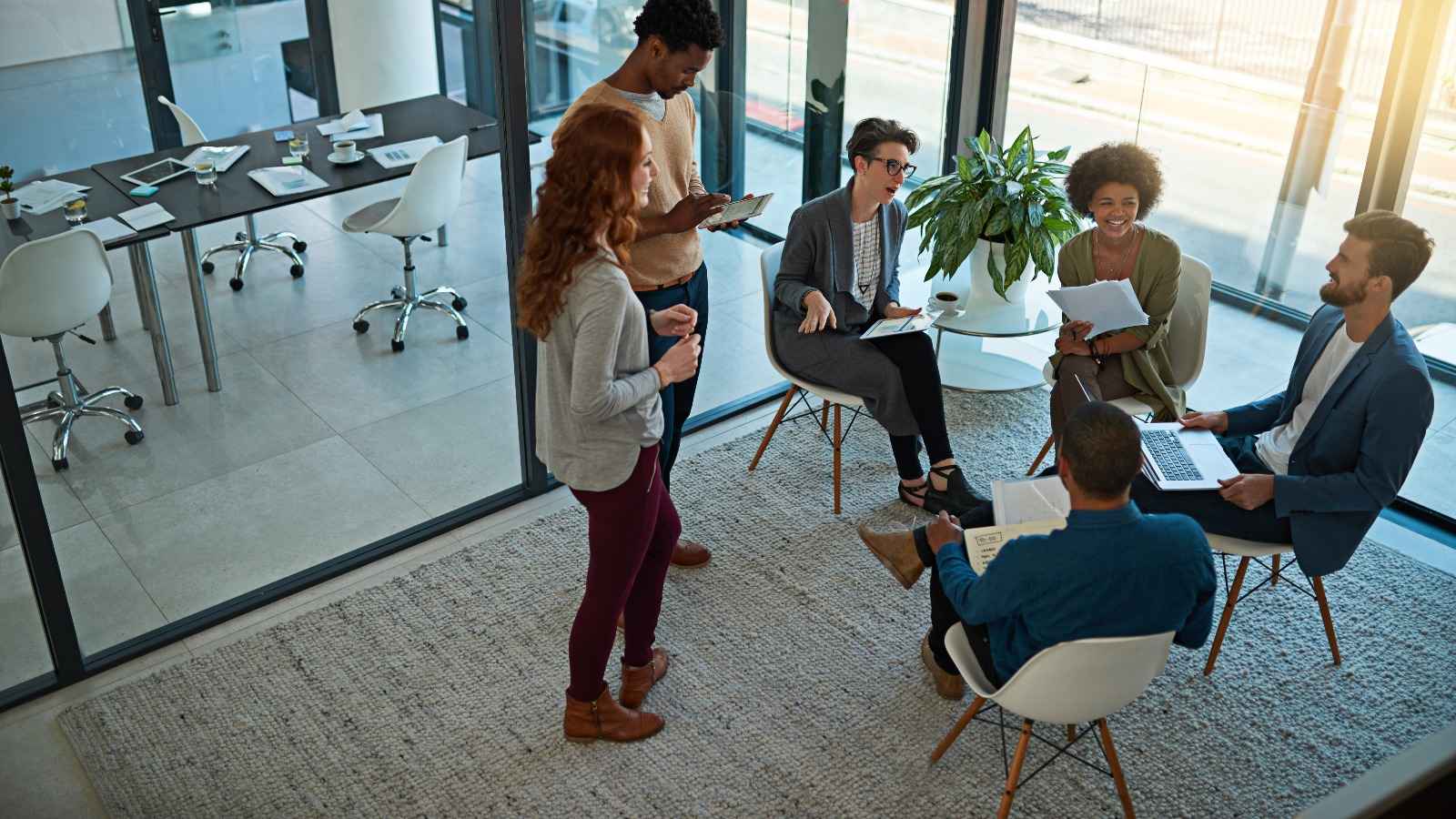 Businessleute im Meeting