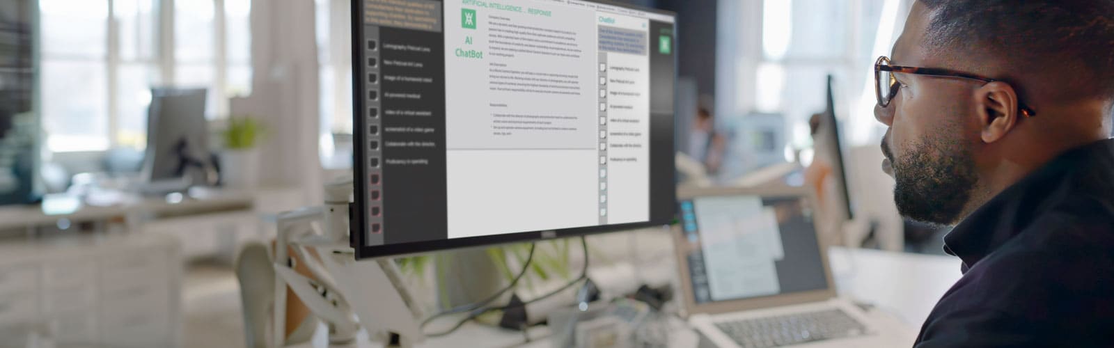 KI Chat im Büro