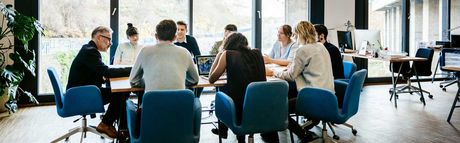 Conference in a office