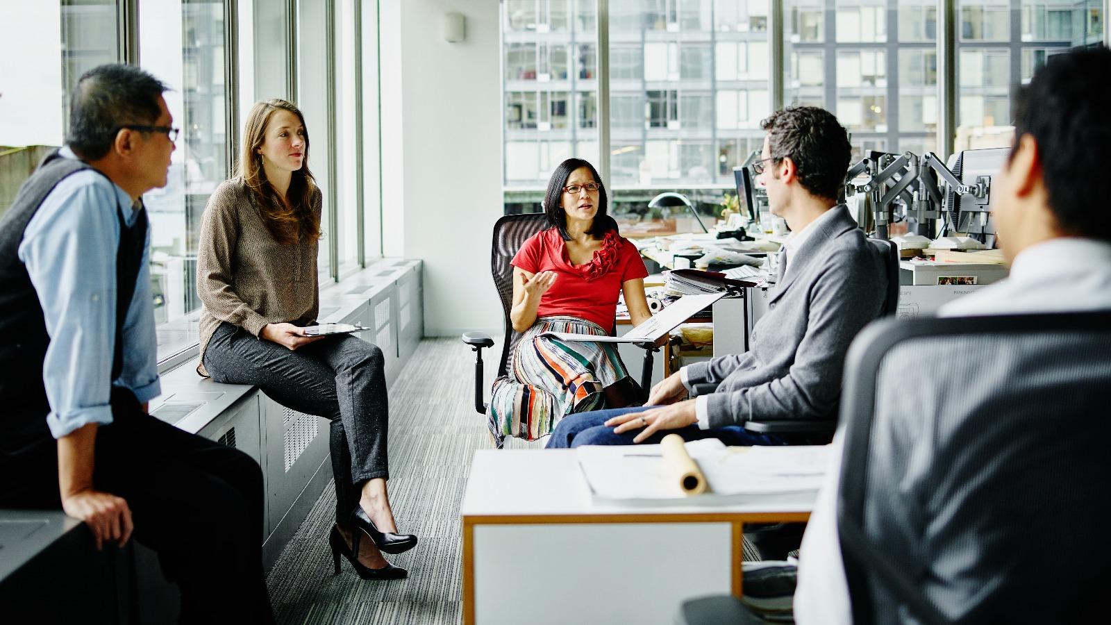 Businessleute im Meeting
