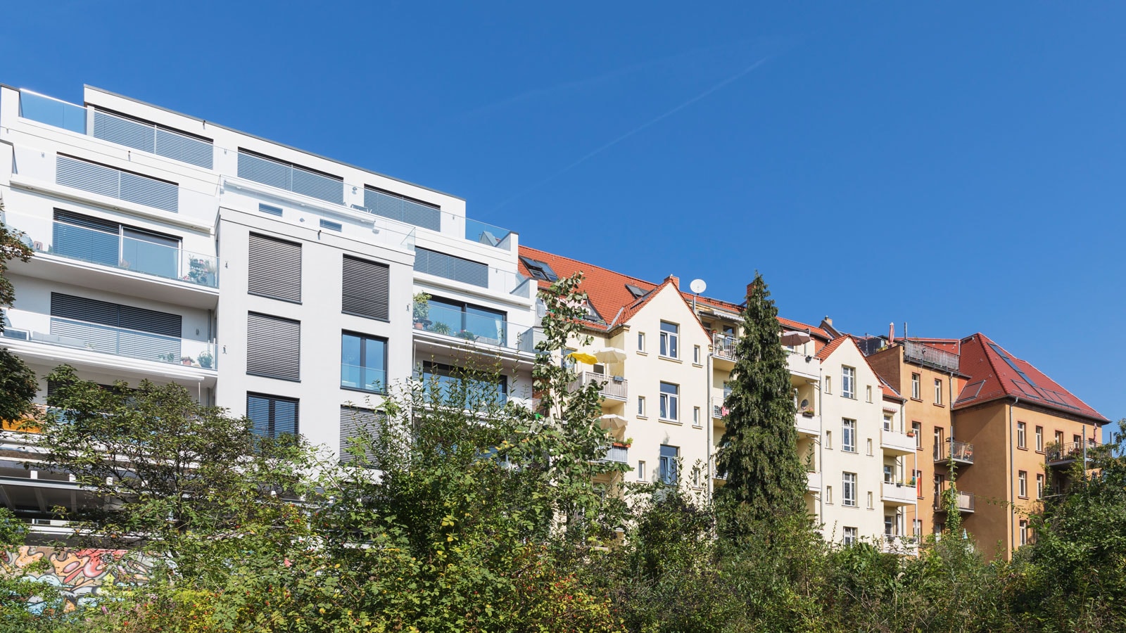 Mietshäuser in Leipzig