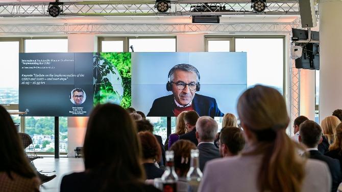 Foto: International Sustainable Finance Konferenz 2024
