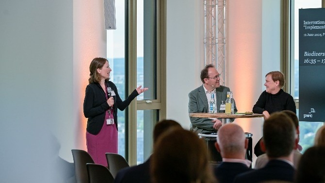Foto: International Sustainable Finance Konferenz 2024