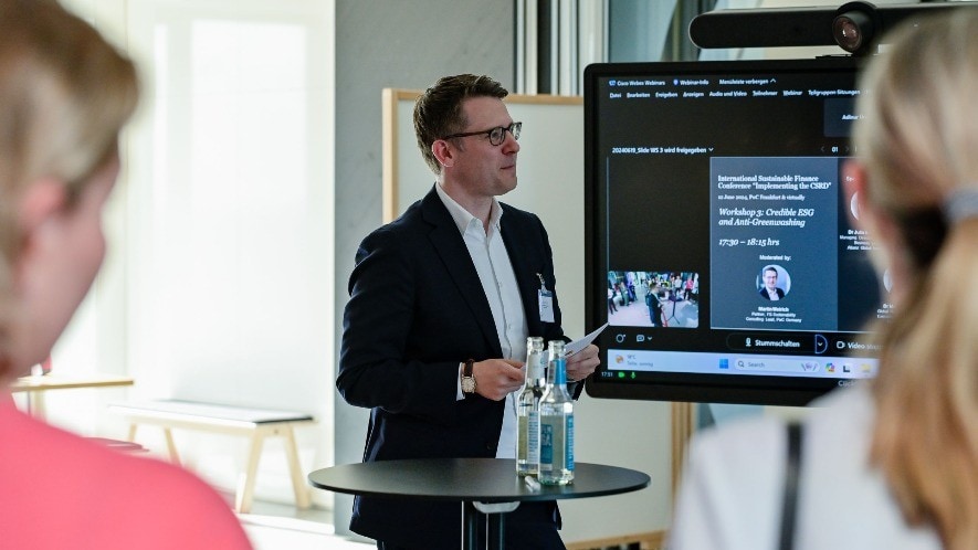 Foto: International Sustainable Finance Konferenz 2024