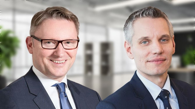 Björn Seidel, Partner bei PwC Deutschland, und Christoph Schellhas,