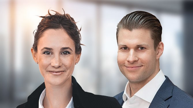 Catharina Prym, Inhaberstrategieberaterin, Family Governance Consulting­ bei PwC Deutschland und Geschäftsführerin IN­TES Aka­de­mie für Fa­mi­li­en­- un­ter­neh­men GmbH, und Alexander Niegisch, Manager Advisory, Familienunternehmen und Mittelstand, NextGen Club Lead