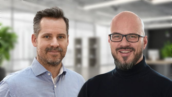 Gunther Dütsch, Partner im Bereich Nachhaltigkeitsberatung bei PwC Deutschland, und Jürgen Peterseim, Director im Bereich Nachhaltigkeitsberatung bei PwC Deutschland