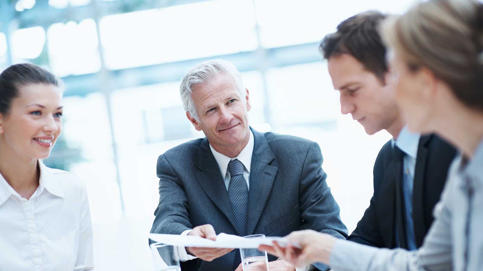 Businessleute im Meeting