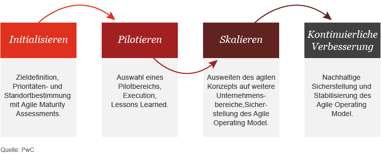 Etablierung eines kontinuierlichen Change-Prozesses 