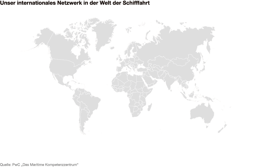 Das internationale Netzwerk in der Welt der Schifffahrt von PwC Deutschland