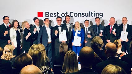 PwC beim Best Of Consulting Award 2019