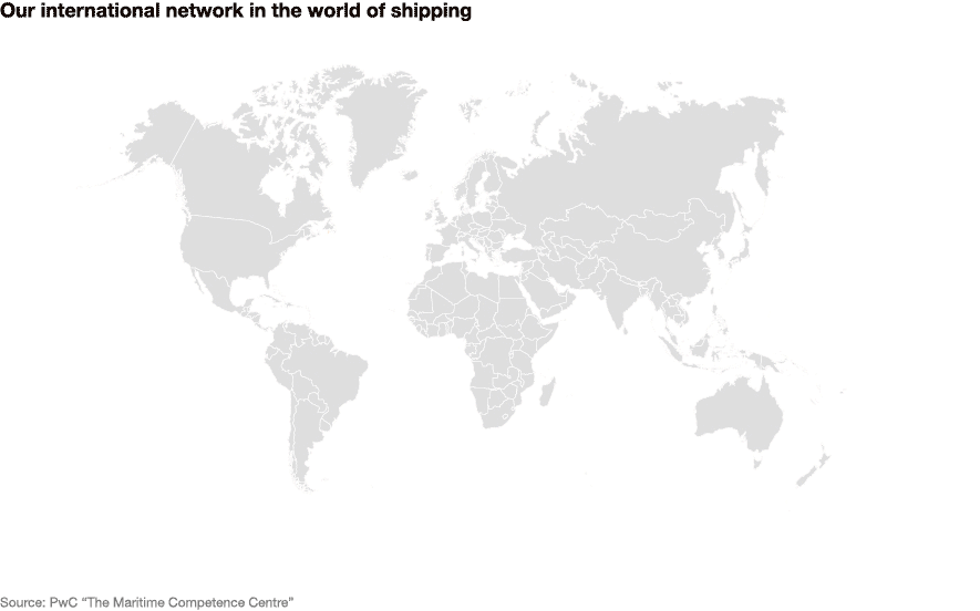 Das internationale Netzwerk in der Welt der Schifffahrt von PwC Deutschland